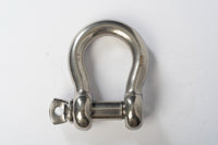 2x 1" Marine Boat Yacht Bow Shackle Clevis DRing 316 Stainless Steel Rigging