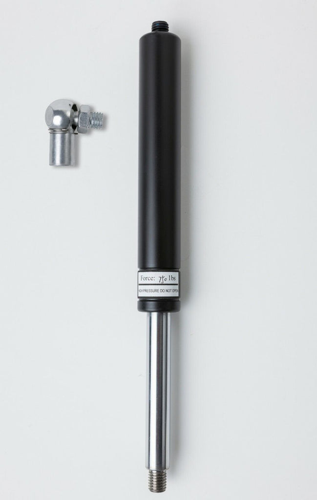 Lambo door shock 11" 750lbs w ball joint end fitting f Mustang 94-04 vertical