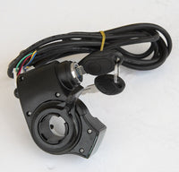 Thumb Turn Throttle Digital Battery Volt Meter eBike Electric Scooter Handlebar