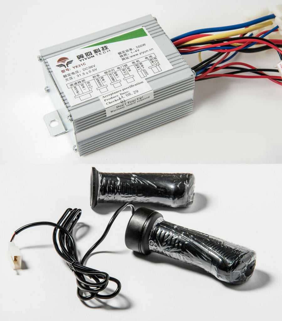 500W 36V kit speed control box & Twist Throttle f scooter ebike electric motor