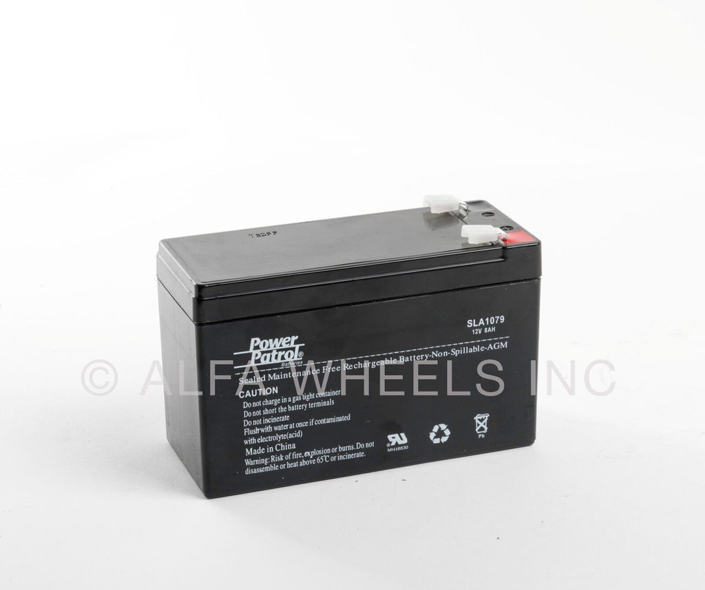 3 (three) Batteries 12 V 8 AH SLA f UPS, alarm, electric scooter, gokart bicycle