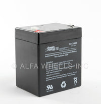 2 (two) Batteries 12 V 5 AH SLA f UPS, alarm, electric scooter, gokart bicycle