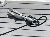 Galvanized Folding Anchor SUP Canoe Kayak Raft Boat Sailboat JetSki Dinghy 3.5lb