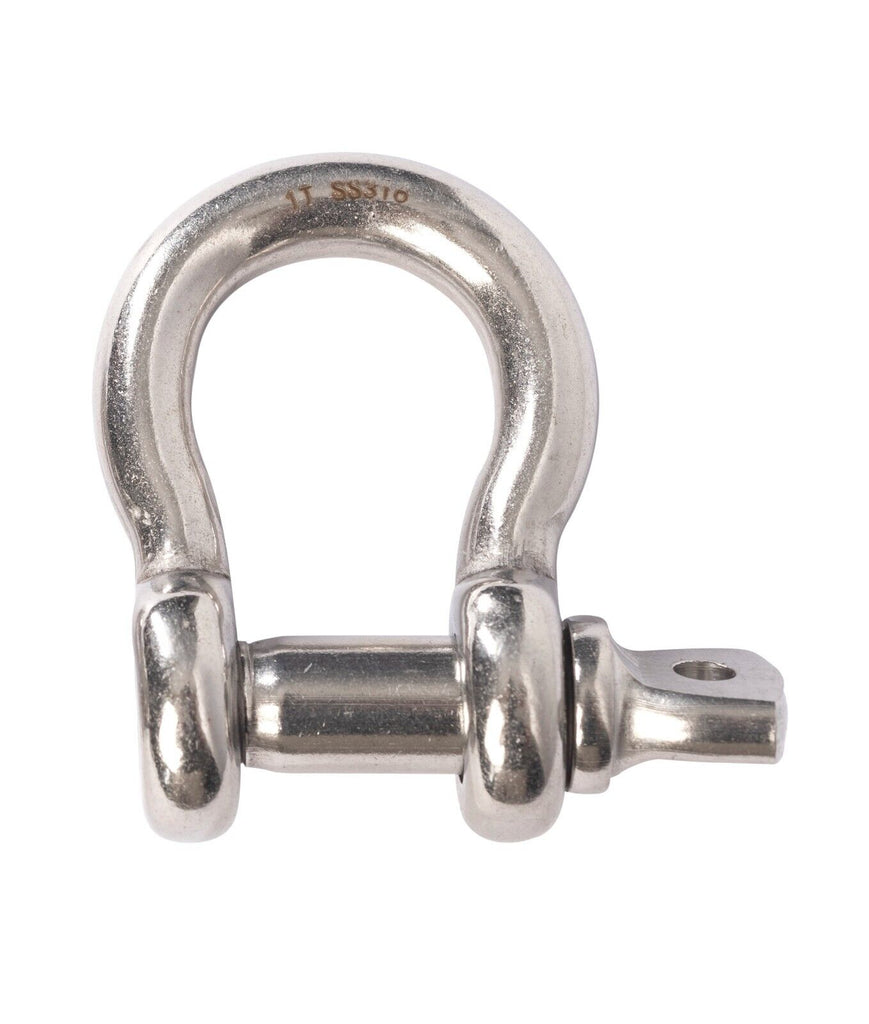 3/8" Marine Anchor Bow Shackle Clevis DRing 316 Stainless Steel Sailboat Rigging