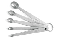 Measuring Spoons 18/10 Stainless Steel Mini Set 5 Pc Pinch Smidgen Dash Norpro