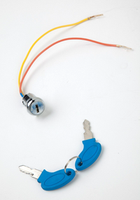 Universal KeyLock Electric Scooter Bike Lock Key Switch 2 Wire 24/36/48v E-Bike