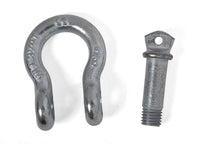 BLK 8000lbs ATV UTV 4T Winch Recovery Kit Snatch Block Bow Shackle Strap Bag 8pc