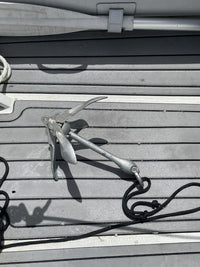 Galvanized Folding Anchor SUP Canoe Kayak Raft Boat Sailboat JetSki Dinghy 3.5lb