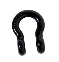 (2) Black/Blue 3/4" D-Ring Bow Shackle 10500lbs Pin & no noise vibration Reducer