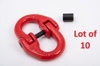 10xChain Coupling Link 1/2" G80 grade 80 Hammer Lock Connector 7100lb Hammerlink