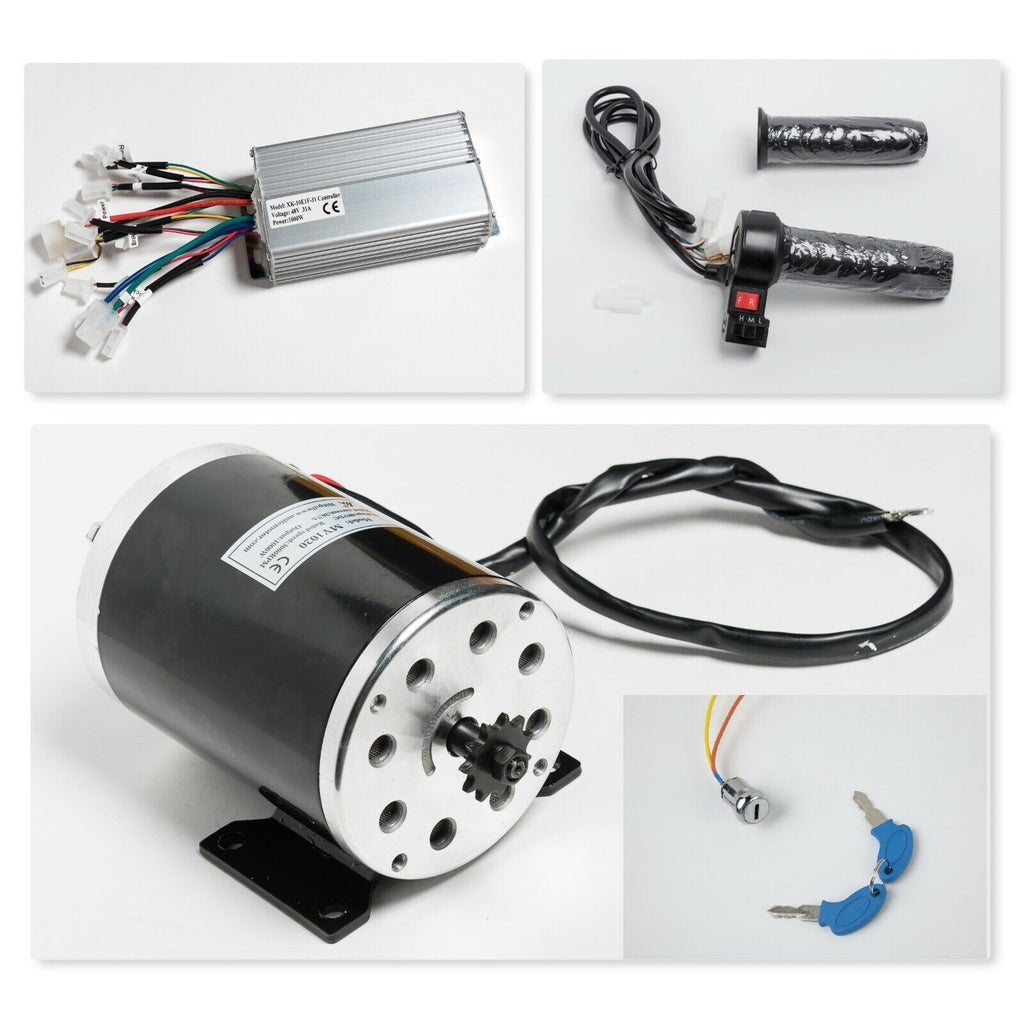 1000 W 48 V motor+Reverse speed controller+keylock+Throttle w Reverse switch