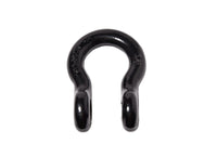 Black 7/8" 6.5T Clevis Screw Pin Anchor Bow Shackle D-Ring Nickel Pin 14000 lbs