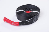 3x 2" 9000 lbs Tow Strap 30 ft 2x30 winch off-road ATV UTV vehicle recovery